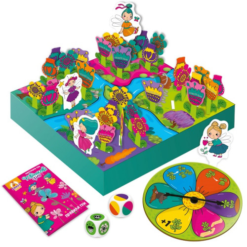 Настільна гра Vladi Toys розважальна, Квіткові феї (VT8055-34) — 17728