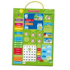 Настольная игра Vladi Toys Магнитный календарь (VT5555-04)