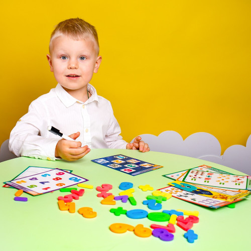 Настольная игра Vladi Toys Магнитный набор Математика (VT5411-16) — 17914