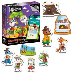 Магнитный театр Vladi Toys Сказочные голоса Коза-дереза ​​с аудиосказкой (VT3206-35)