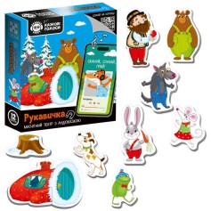 Магнитный театр Vladi Toys Сказочные голоса Рукавичка с аудиосказкой (VT3206-37)