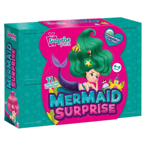 Набір для творчості Vladi Toys з сюрпризами, Русалонька (VT8080-05)