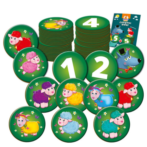 Настільна гра Vladi Toys Схопи 10-ку, Спритні вівці (VT8033-07) — 17859 Настільна гра Vladi Toys Схопи 10-ку, Спритні вівці (VT8033-07) — 17859