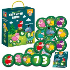 Настільна гра Vladi Toys Схопи 10-ку, Спритні вівці (VT8033-07)