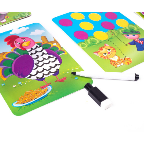 Настільна гра Vladi Toys Пиши та витирай, Ферма (VT5010-19) — 17952