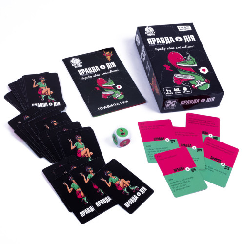 Настільна гра Vladi Toys розважальна, Правда або дія (VT5903-02) — 17992
