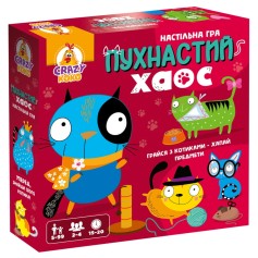 Настільна гра Vladi Toys розважальна, Пухнастий хаос (VT8055-32)