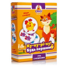 Настільна гра Vladi Toys розважальна, Ку-ку-рі-ку (VT8025-08)