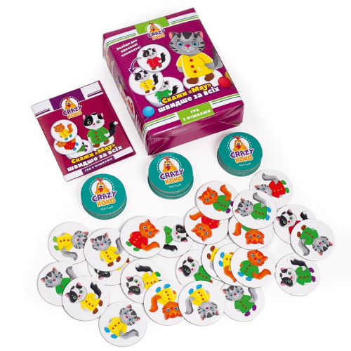 Настільна гра Vladi Toys розважальна, Скажи Мяу (VT8025-07) — 17989