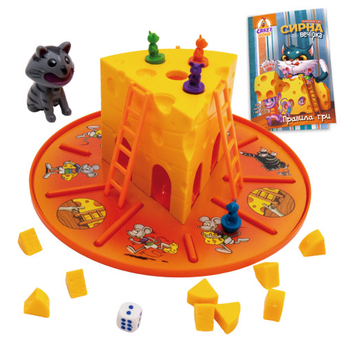 Настольная игра Vladi Toys развлекательная, Сырная вечеринка (VT8055-38) — 17696 Настольная игра Vladi Toys развлекательная, Сырная вечеринка (VT8055-38) — 17696