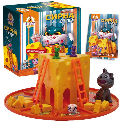 Настольная игра Vladi Toys развлекательная, Сырная вечеринка (VT8055-38) — 17696 Настольная игра Vladi Toys развлекательная, Сырная вечеринка (VT8055-38) — 17696