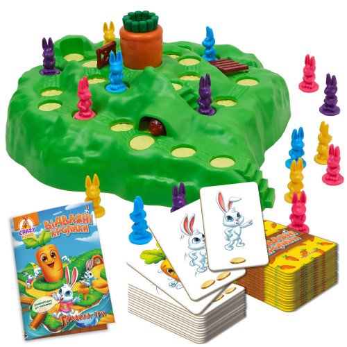 Настільна гра Vladi Toys розважальна, Відважні кролики (VT8055-40) — 17698