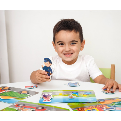 Настільна гра Vladi Toys з липучками, Транспорт (VT1302-28) — 17964