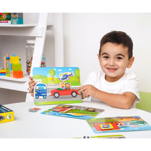 Настільна гра Vladi Toys з липучками, Транспорт (VT1302-28) — 17964