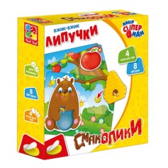 Детская игра с липучками Vladi Toys Вкусняшки (VT1302-22)