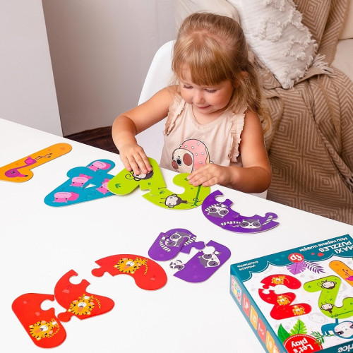 Максі пазли Vladi Toys Мої перші цифри (VT1711-07) — 18136