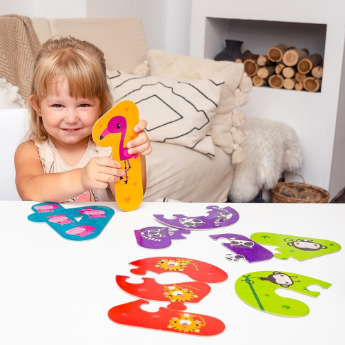 Максі пазли Vladi Toys Мої перші цифри (VT1711-07) — 18136