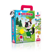 Пазл Vladi Toys з липучками, 4 сезони для найменших (VT2907-04)