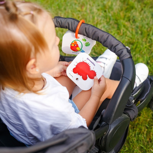 Розвиваючі картки на кільці Vladi Toys Кольори, Тварини (VT2000-01) — 18071