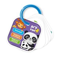Розвиваючі картки на кільці Vladi Toys Кольори, Тварини (VT2000-01)