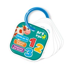 Розвиваючі картки на кільці Vladi Toys Лічба, Ферма (VT2000-04)