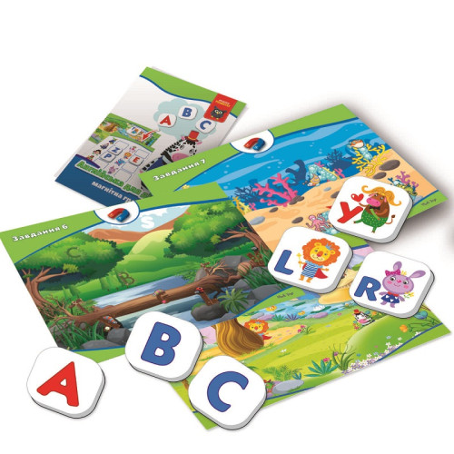 Розвиваюча гра Vladi Toys магнітна, Англійська для дітей (VT5411-09) — 18002