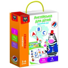 Розвиваюча гра Vladi Toys магнітна, Англійська для дітей (VT5411-09)