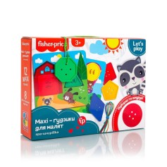 Игра-шнуровка Vladi Toys Maxi-пуговицы (VT2905-22)