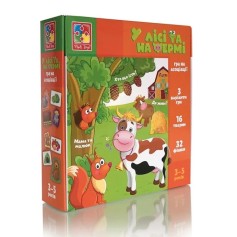 Розвиваюча гра Vladi Toys У лісі та на фермі (VT1804-46)