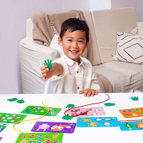Развивающая игра Vladi Toys с пластиковыми ладошками, Учимся считать (VT2905-25) — 18135