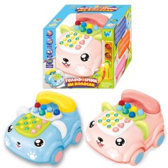 Розвиваюча іграшка WToys Телефончик на колесах, 2 кольори (30708)