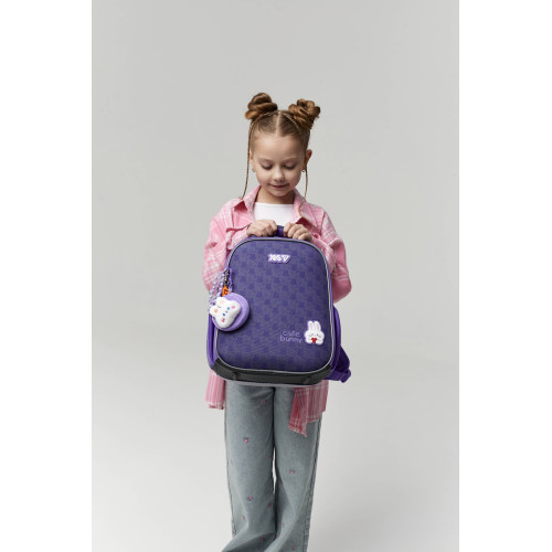 Рюкзак шкільний каркасний Yes Cute Bunny H-100S (550199) — 25683
