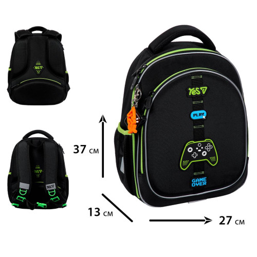 Рюкзак шкільний напівкаркасний Yes Joystick Game S-109S (550235) — 25632 Рюкзак шкільний напівкаркасний Yes Joystick Game S-109S (550235) — 25632