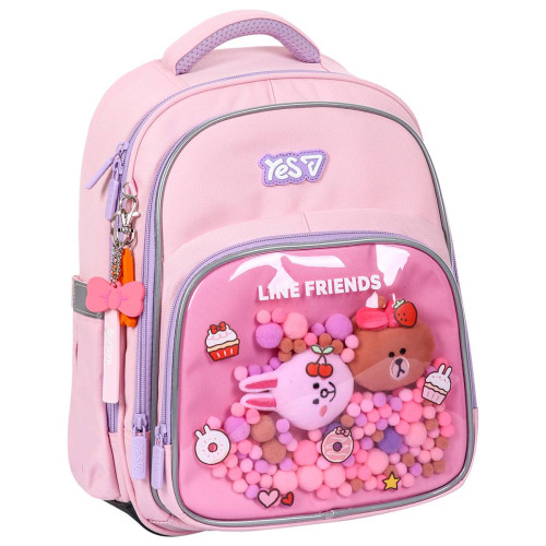 Рюкзак шкільний напівкаркасний Yes Line Friends Dreamy S-91M (550247) — 25654 Рюкзак шкільний напівкаркасний Yes Line Friends Dreamy S-91M (550247) — 25654