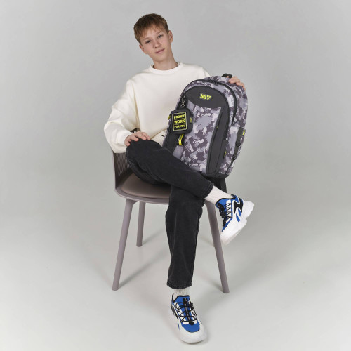 Рюкзак шкільний Yes Grey TS-60L (550405) — 25633 Рюкзак шкільний Yes Grey TS-60L (550405) — 25633