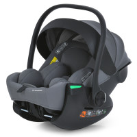 Автокресло El Camino i-Flow ME1198 Gray i-SIZE R129, рост ребенка 40-87 см, группа 0+