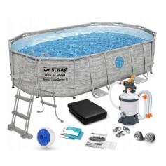 Бассейн каркасный Bestway 488-305-107 см (56946)