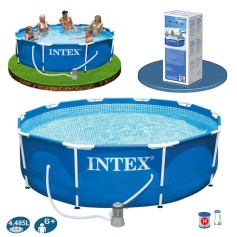 Басейн каркасний Intex з фільтром-насосом 220-240V, 305-76 см, 4485 л (28202)