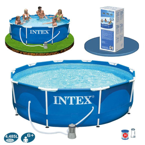 Бассейн каркасный Intex с фильтром-насосом 220-240V, 305-76 см, 4485 л (28202)