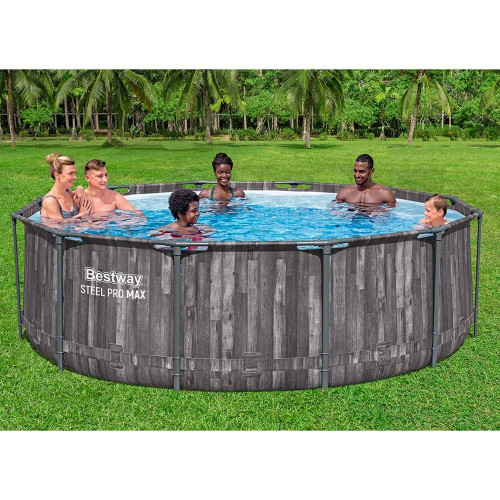 Бассейн каркасный Bestway с фильтром-насосом, лестница, 366-100 см, 9150 л (5614X) — 24339