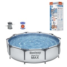 Бассейн каркасный Bestway с фильтром-насосом, 305-76 см, 4678 л (56408)