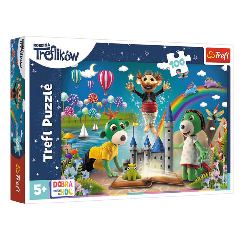 Пазли Trefl Казковий вечір з Трефліками 100 елементів (16412)