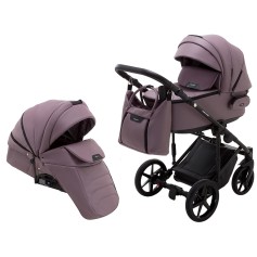 Коляска 2 в 1 Adamex Porto Light ECO SA-24 сиреневый