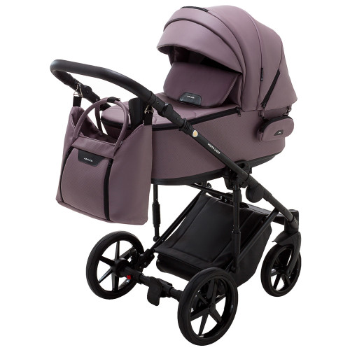 Коляска 2 в 1 Adamex Porto Light ECO SA-24 бузковий — 16454