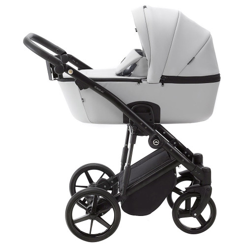 Коляска 2в1 Adamex Mobi Air Thermo ECO SA-3 світло-сірий — 5915