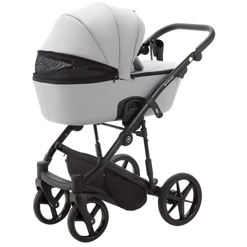 Коляска 2в1 Adamex Mobi Air Thermo ECO SA-3 світло-сірий — 5915