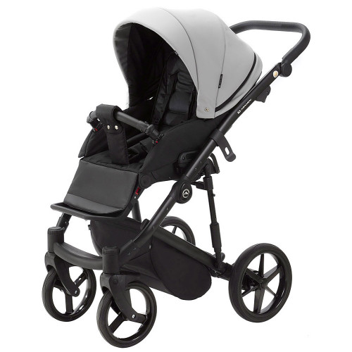 Коляска 2в1 Adamex Mobi Air Thermo ECO SA-3 світло-сірий — 5915