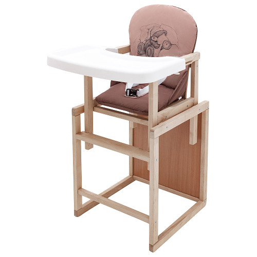 Стульчик-трансформер Babyroom Винни-230 eko капучино / шоколад (мишка с будильником) — 5578 Стульчик-трансформер Babyroom Винни-230 eko капучино / шоколад (мишка с будильником) — 5578