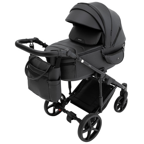 Коляска 2 в 1 Adamex Zico Eco Sa-2 чорний — 5730