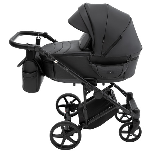 Коляска 2 в 1 Adamex Zico Eco Sa-2 чорний — 5730